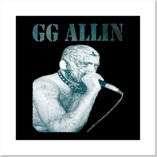 Gg Allin Posters and Art